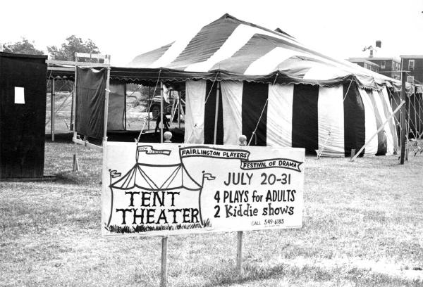 Fairlington Players’ Tent Theater Festival – 1965 (Courtesy William A. Dunston)