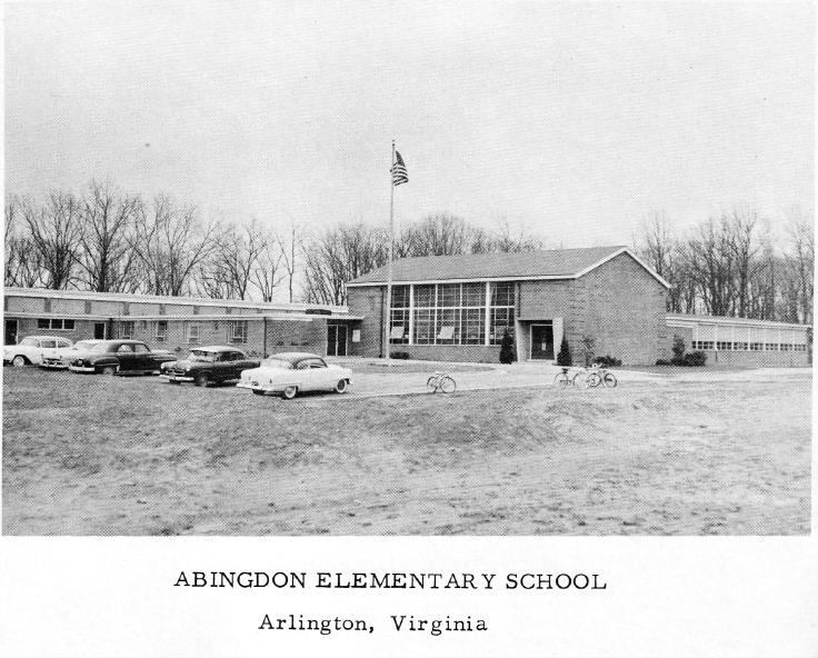 A photo of the school from the 1956-1957 yearbook.