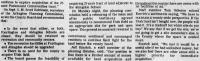 A newspaper or document excerpt describing an event in Abingdon's history.