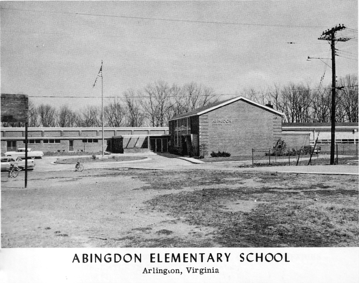 A photo of the school from the 1957-1958 yearbook.